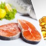 Omega fatty acids in food