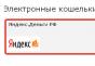 Withdraw money from WebMoney to Yandex wallet Replenishment of webmoney via Yandex money