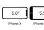 iPhone X – Specifikacijos Matmenys iphone x ir 7