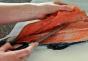 Salazón de pescado en casa - capelán en salsa de vino