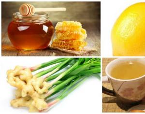Ginger root, lemon and honey – elixir of youth