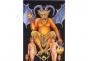 Tarot devil board card.  The meaning of the tarot is the devil.  Combined with the Major Arcana