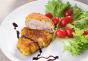 Cordon blue with ham and cheese, recipe with photo