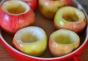 Fragrant baked apples in the microwave